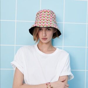 Zara Peach Cotton Bucket Hat Size M NEW WITH TAG! Zara | Accessories | Nwt Zara Peach Cotton Bucket Hat | Poshmark main image 2